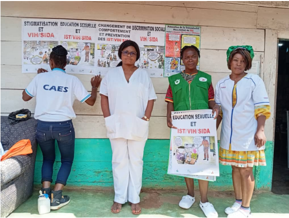 Campagne  de santé  du 03 août  2025 LES CENTRES D’ACCUEIL DE L’ESPOIR (CAES) SAUVENT DES VIES DANS LES COMMUNAUTES