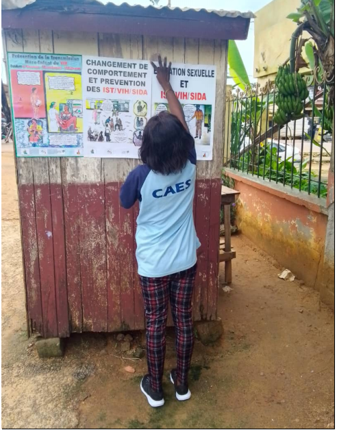 Campagne d’affichage du 16 juin 2023 LUTTE CONTRE LES IST, VIH/SIDA ET COVID 19 : Les Centres d’Accueil de l’Espoir (CAES) sécurisent les vacanciers !