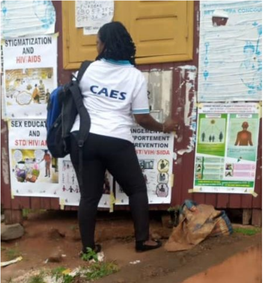 Campagne  d’affichage du 16 mai 2025 LUTTE CONTRE LES IST, VIH/SIDA  : au sein des CAES, la santé des populations et communautés est prioritaire !