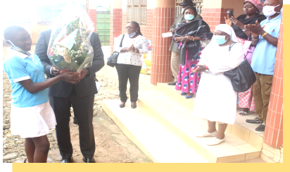 Joie aux CAES: l’Honorable Député Jean Jacques Noël ZAM aux côtés des  Orphelins de SIDA et autres Enfants Vulnérables ‘‘OEVs’’