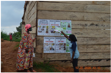 LUTTE CONTRE LES IST/VIH/SIDA ET LE COVID-19 : LES CENTRES D’ACCUEIL DE L’ESPOIR (CAES) REACTUALISENT LEUR STRATEGIE DE LUTTE AUPRES DES COUCHES VULNERABLES