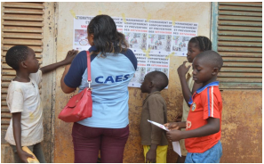 LUTTE CONTRE LE VIH ET AUTRES INFECTIONS SEXUELLEMENT TRANSMISSIBLES (IST) « LES CENTRES D’ACCUEIL DE L’ESPOIR (CAES) ET LES FEMMES EN UNION DE CŒUR »