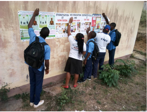 LUTTE CONTRE LES IST/ VIH/SIDA ET COVID 19 : « les Centres d’Accueil de l’Espoir(CAES) appellent à la résilience de la jeunesse !!!