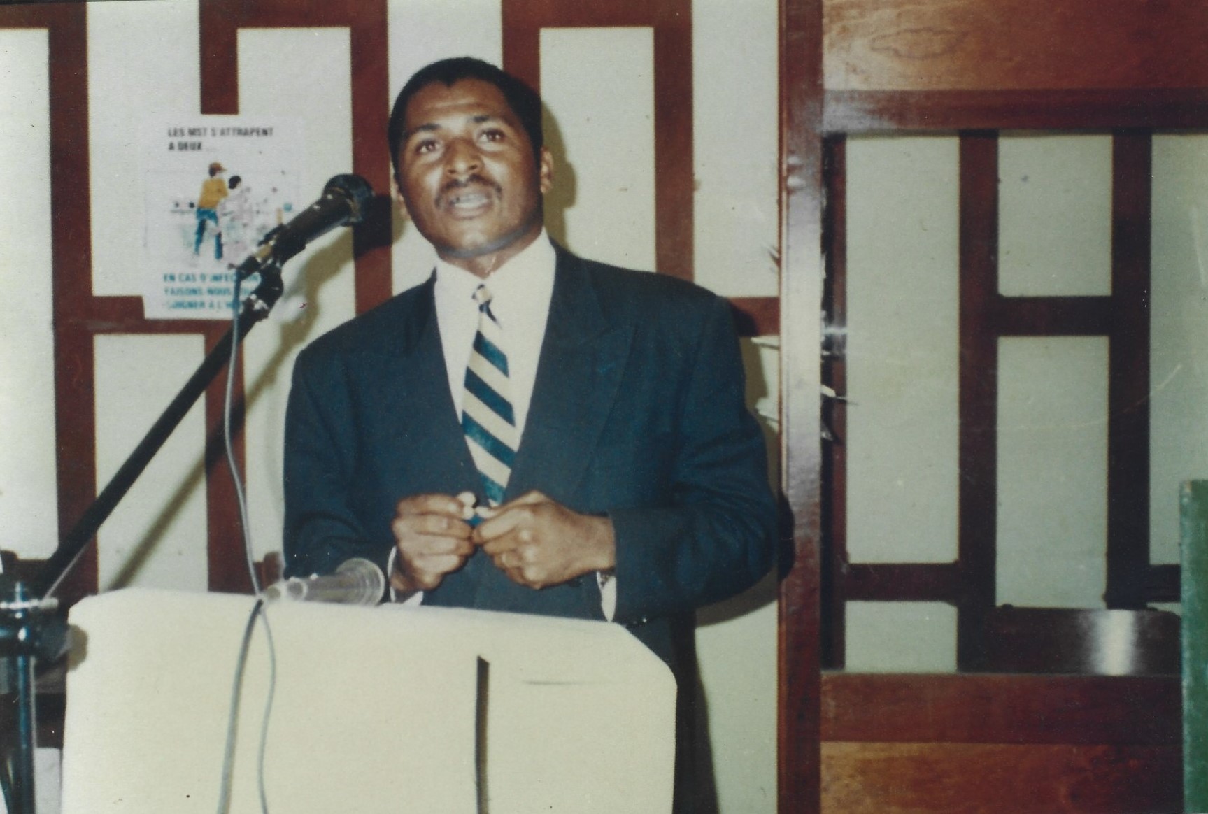 Allocution du Sous Préfet de SoA  M. MENDJANA