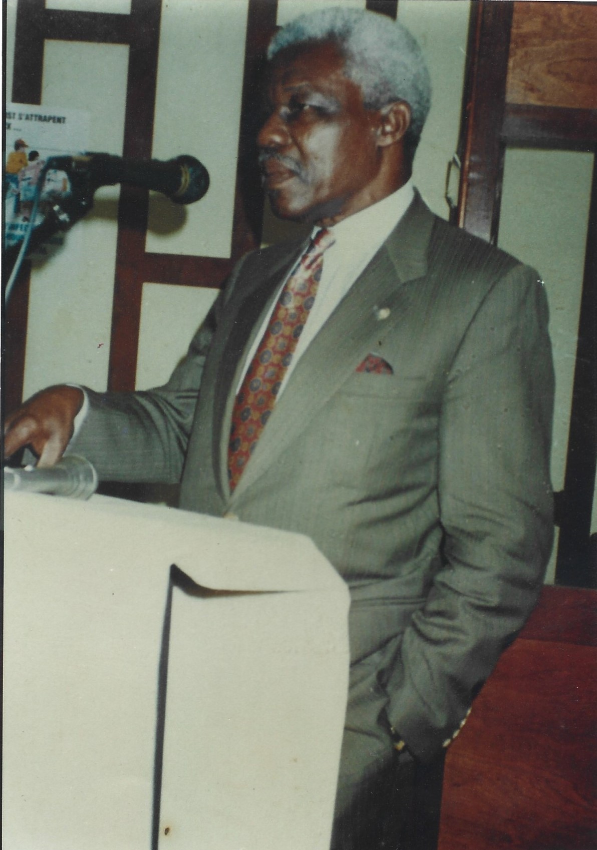 Allocution du Prof ZOUNG KANYI PCA de l&#039;association