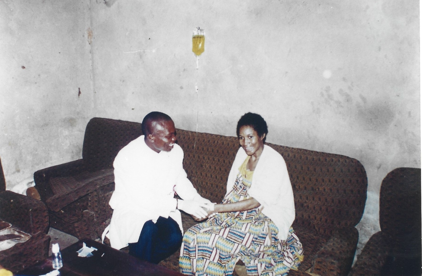 Visite d&#039;un malade de sida