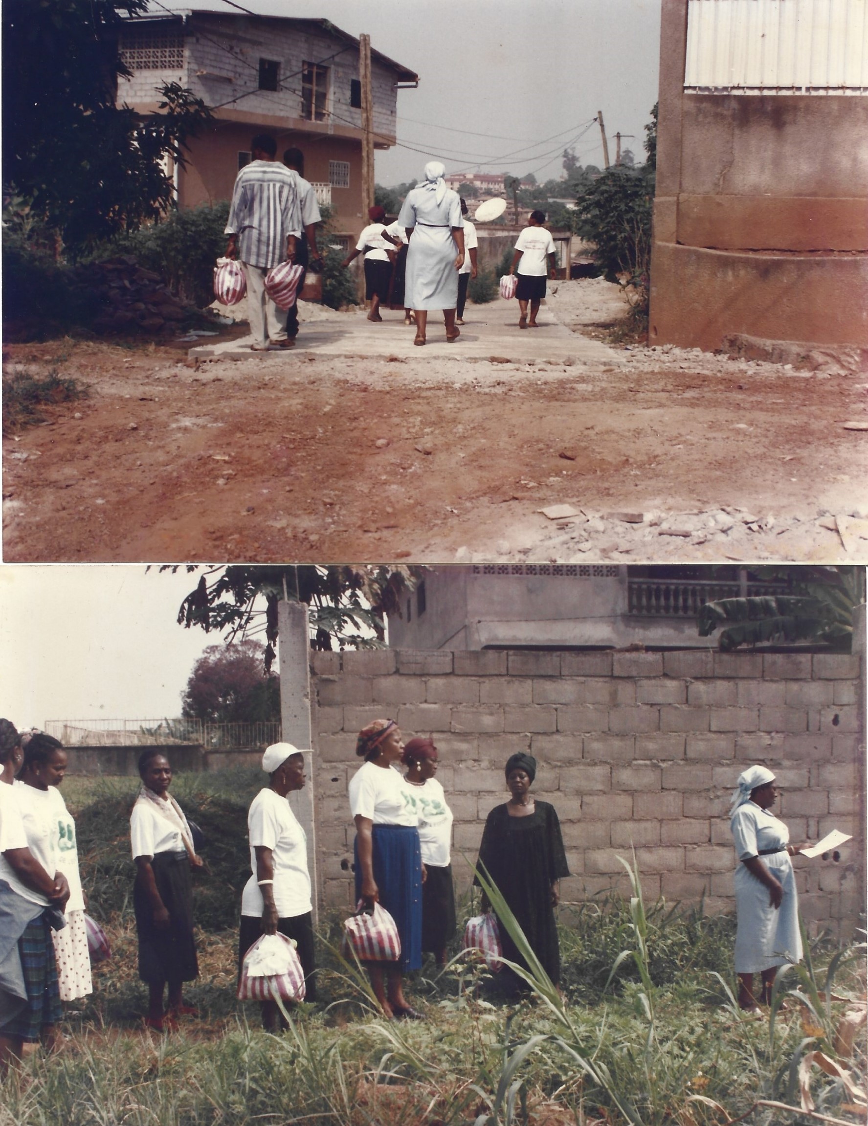 Visites à domicile des familles dans les quartiers