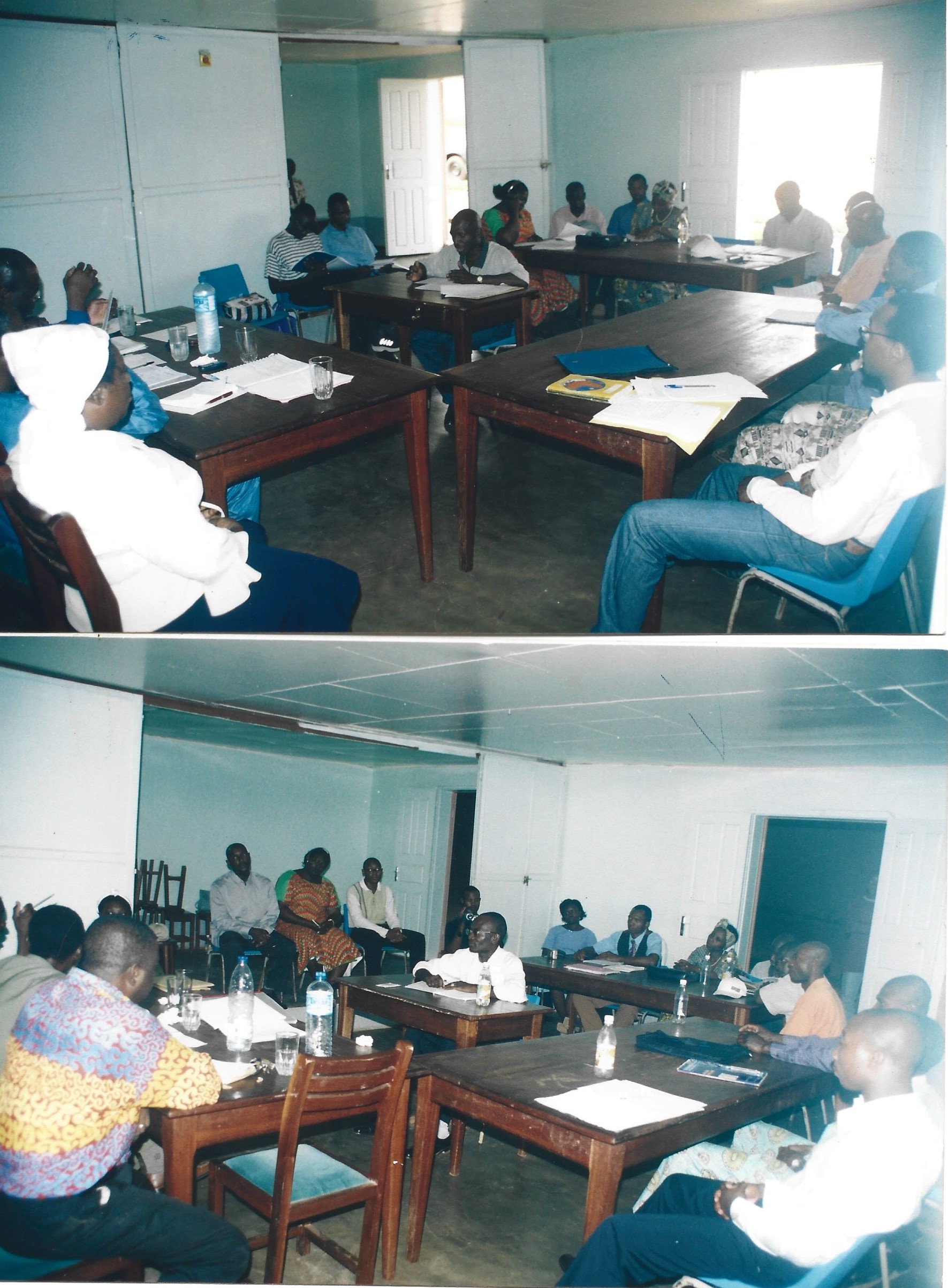 Soutenance après formation des premiers éducateurs communautaires