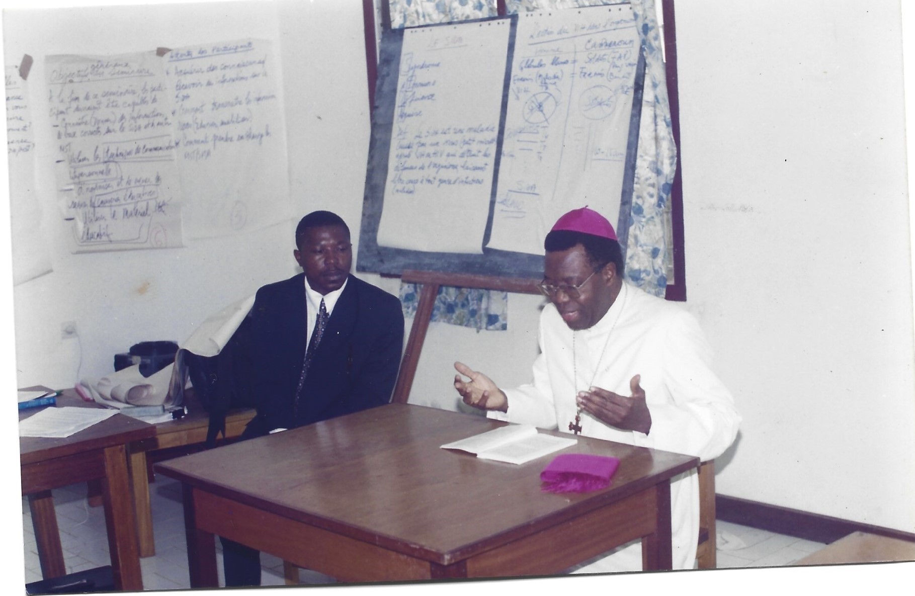 Ouverture officielle de la formation des ouvriers apostoliques   du diocèse de MBALMAYO par Mgr NDZANA