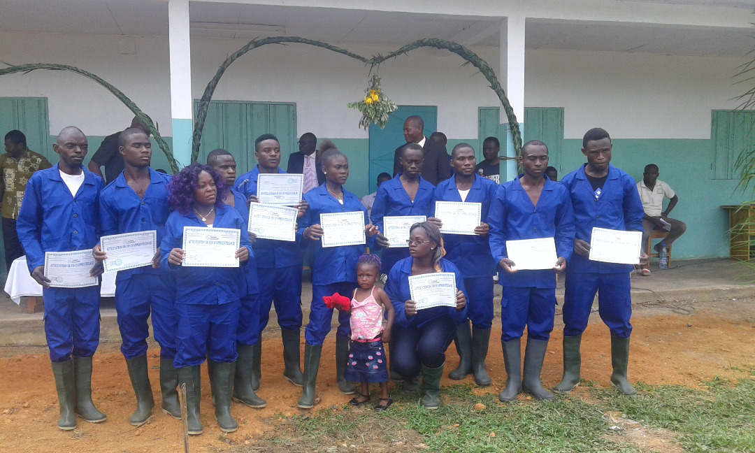 Fin du stage à l&#039;EPAB